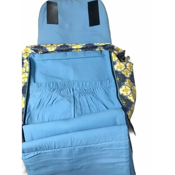 Petunia Pickle Bottom Diaper Majestic Murano Boxy Bag Backpack w/ Valet Clips - Picture 9 of 10